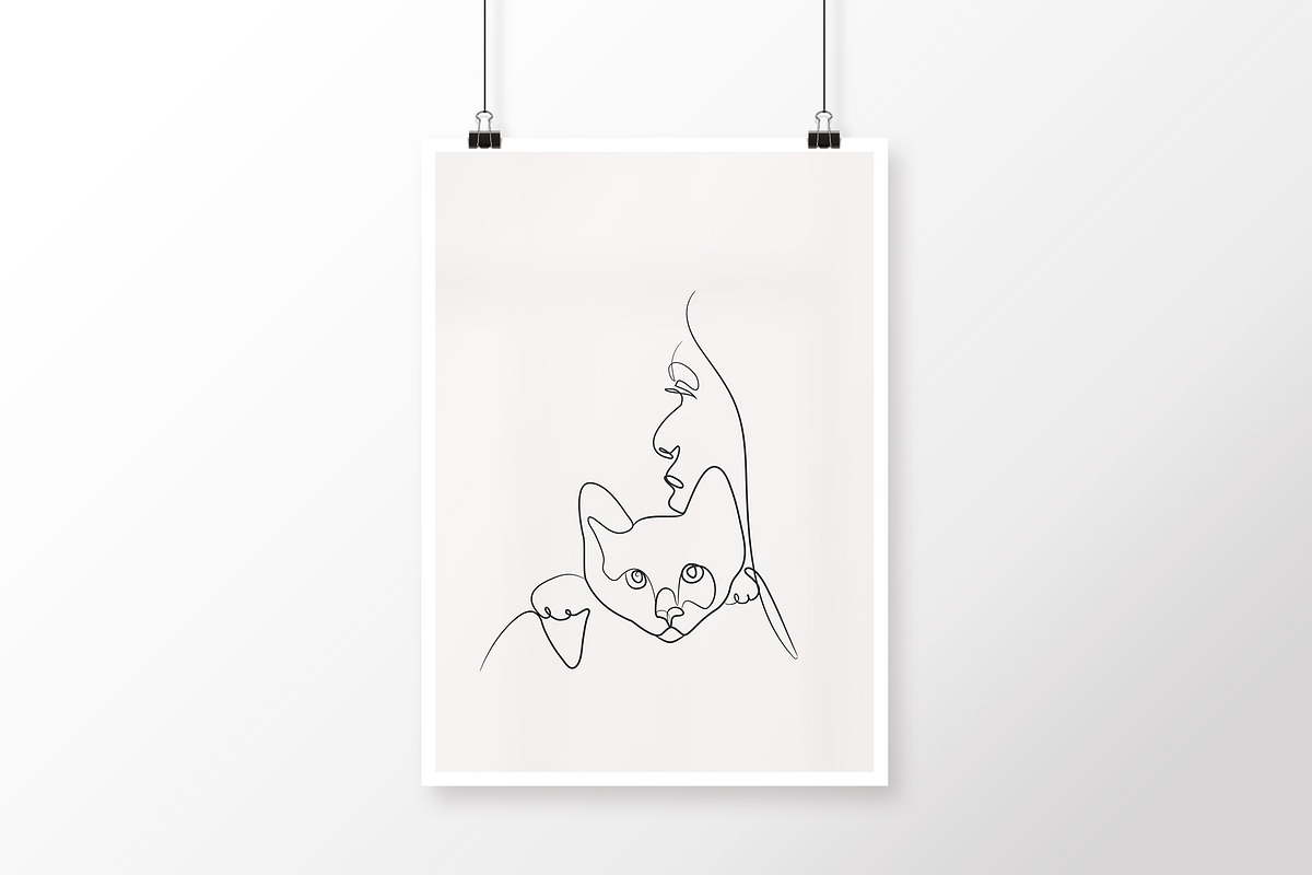 Caress. 18 Line Art Illustrations, an Animal Illustration by le-genda (Photo 3 of 9)