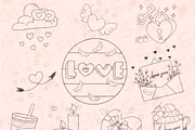 Valentine's Day Digital Stamp, a Graphic by Favorites_Art (Thumbnail 3 of 11)