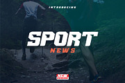 SPORT NEWS, a Font by WAP (Thumbnail 1 of 5)