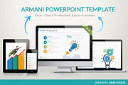 Armani Powerpoint Template, a Presentation Template by GraStudios (Thumbnail 1 of 3)