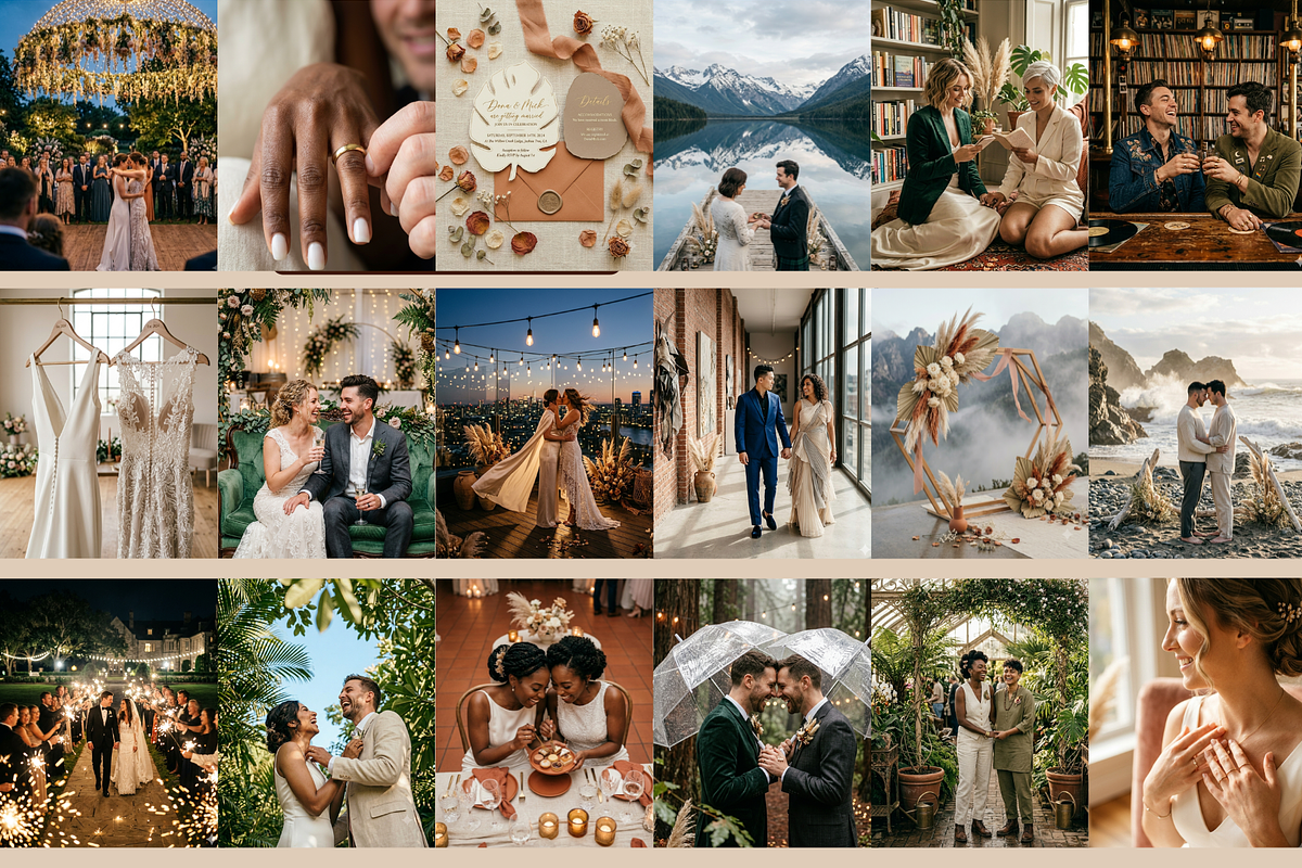 Wedding stock bundle diverse couple, a Beauty & Fashion Photo by MarkoPresets (Photo 2 of 9)