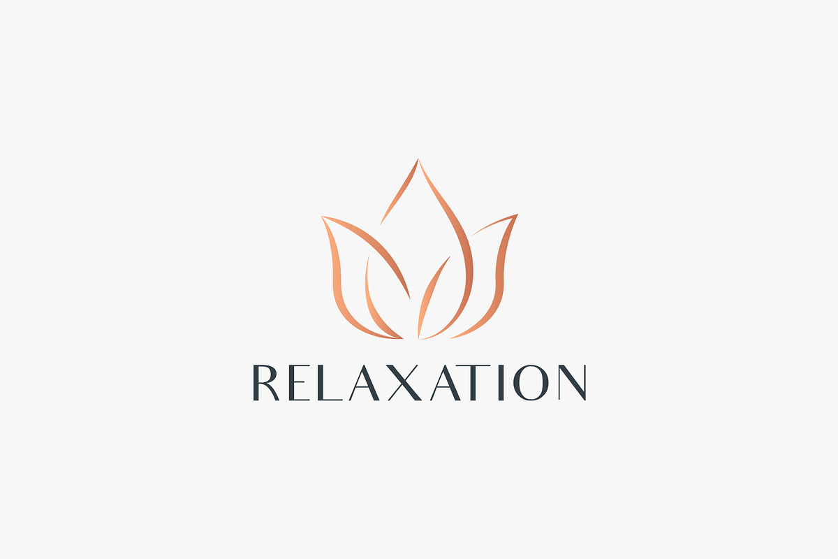 Relaxation Logo Yoga Spa Beauty, a Branding & Logo Template by Signatoro (Photo 2 of 2)