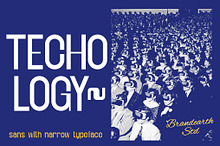 Techology – Narrow Sans Typeface