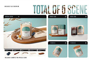 CANDLE MOCKUP, a Packaging Mockup by HexenDesigns (Thumbnail 3 of 8)