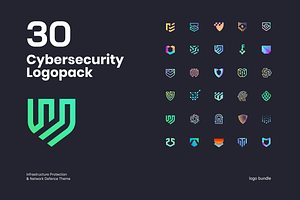 Cybersecurity Logo Bundle