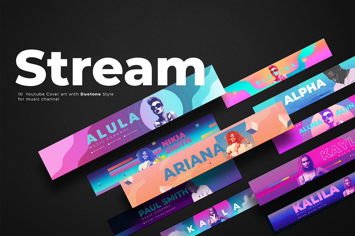 Stream Youtube Cover Art, a Social Media Template by Guuver (Photo 1 of 5)