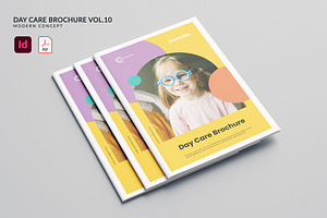 Day Care Brochure Vol.10, a Brochure Template by Bewalrus Studio