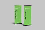 High Quality Roll Up Banner Mockup, an Advertising Mockup by lamorastudio (Thumbnail 7 of 11)