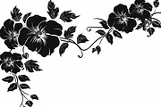 Floral Frame Border Laser Cut Bundle, a Graphic by Creativeshirt (Thumbnail 1 of 11)