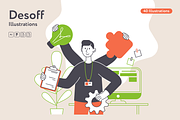 Desoff Illustrations, a Work Illustration by Welovegraphics (Thumbnail 7 of 8)