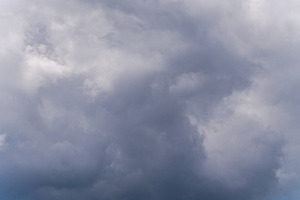 White textured clouds in the sky, a Nature Photo by Anna Bogush