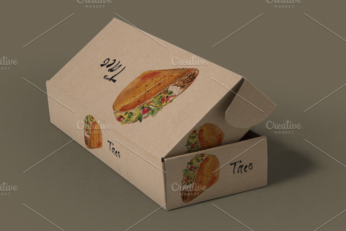 Mediterranean food-3, a Food Illustration by miminoshka (Photo 7 of 12)