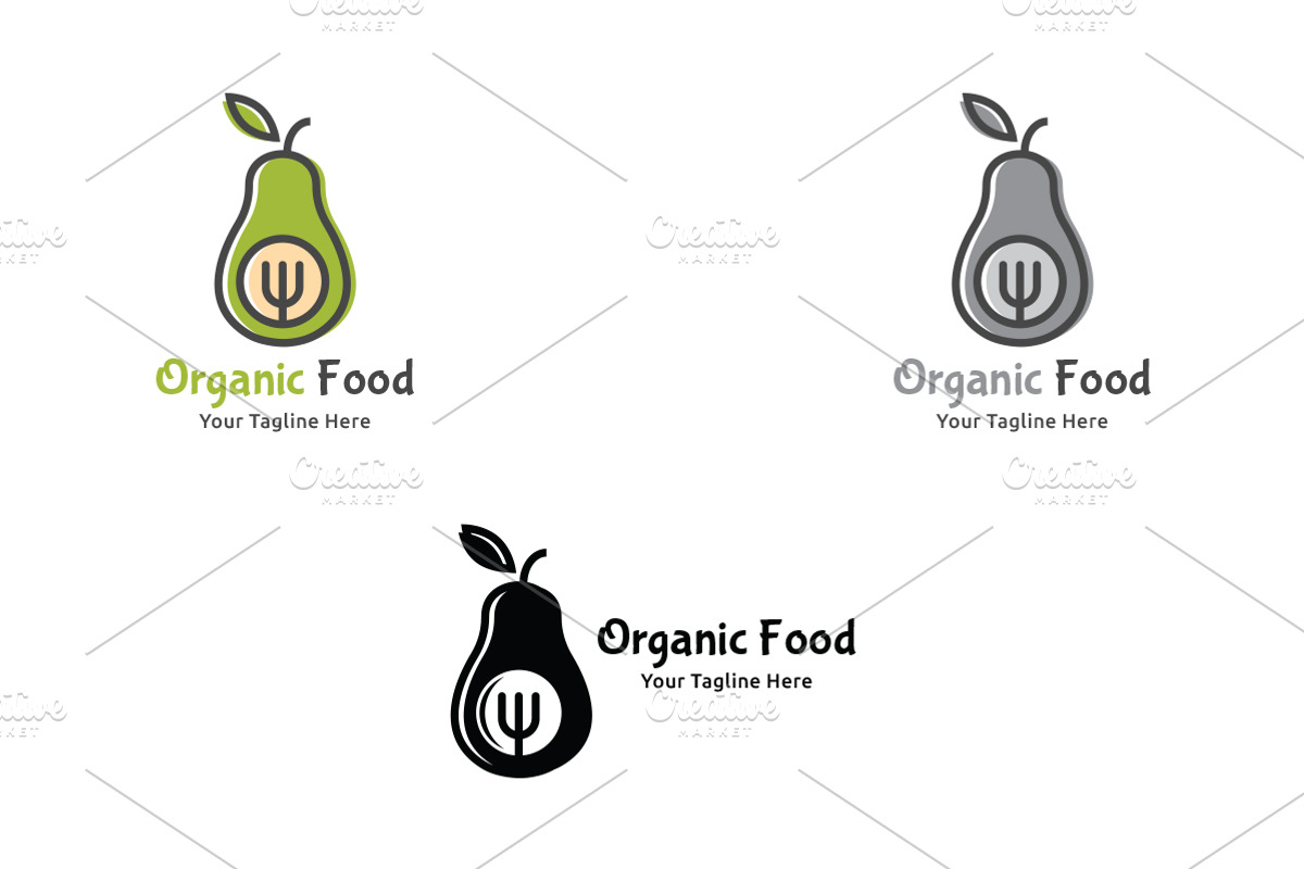Organic Food Logo, a Branding & Logo Template by Martin-Jamez (Photo 4 of 4)