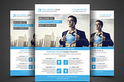 Corporate Business Flyer Template, a Flyer Template by AfzaalGraphics (Thumbnail 1 of 4)