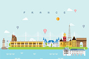 Landmarks Travel and Journey Vector, an Illustration by Noree (Thumbnail 5 of 7)