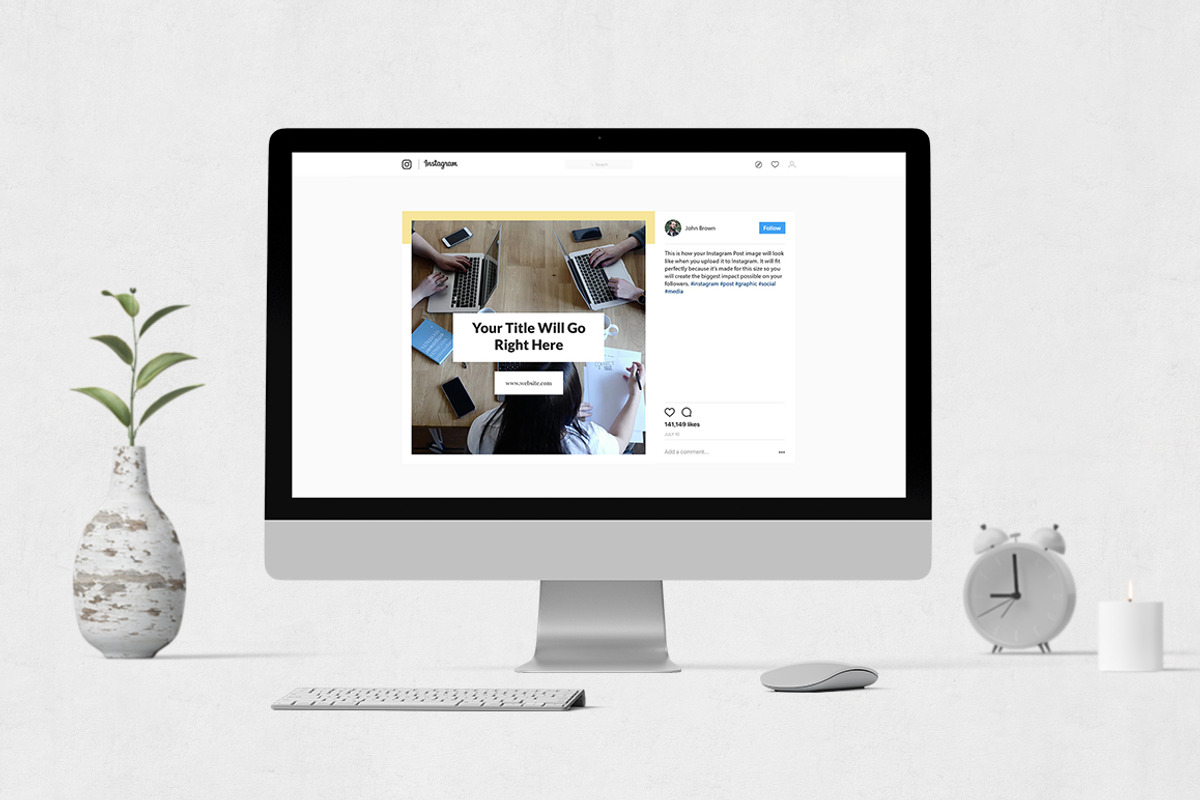Lady Boss Instagram Posts, a Social Media Template by Social Corner Graphics (Photo 4 of 8)