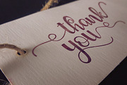 Shirley Script, a Script Font by vanroem (Thumbnail 9 of 10)