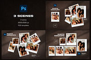 Polaroid Instax Photo Frames, a Mockup by Andrew Skoch Design (Thumbnail 2 of 6)