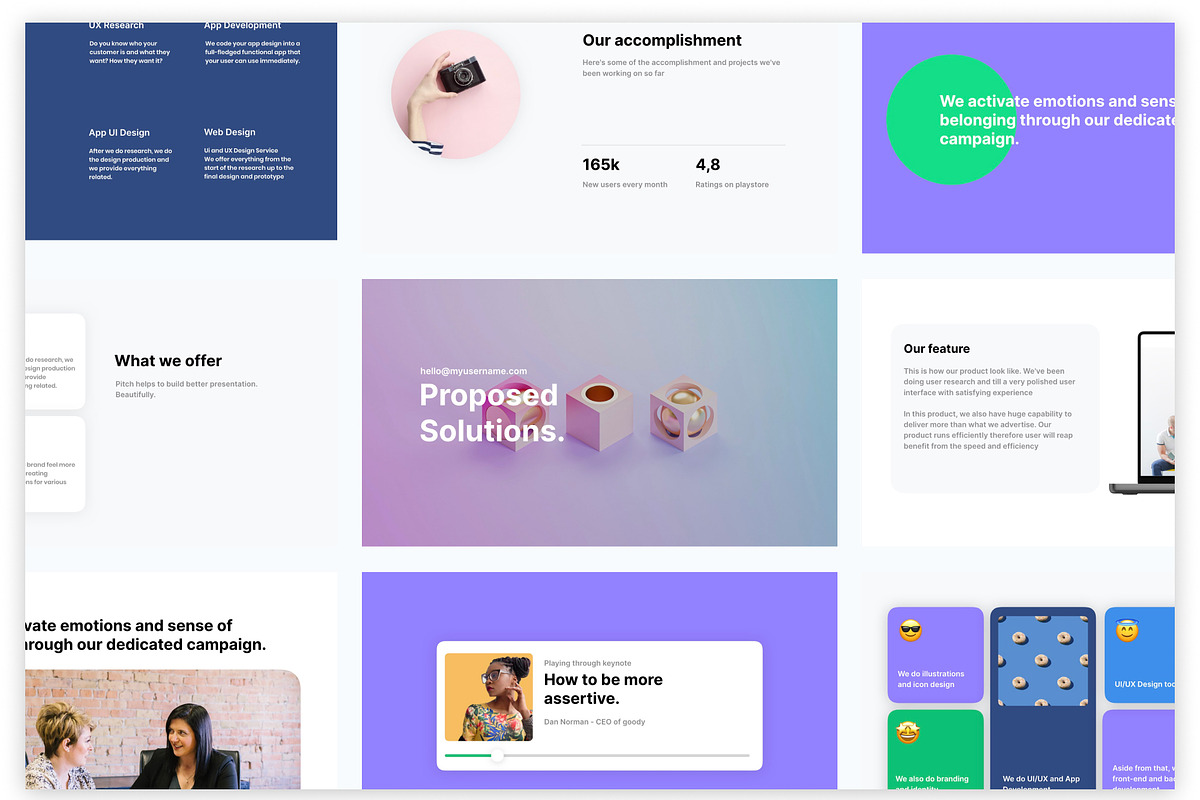 Probe - Unique Keynote Template, a Presentation Template by Nate Studios (Photo 6 of 8)