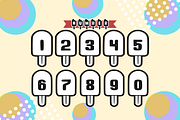 Popsicle - Popsicle Font Type, a Font by KiddoGlyphs Studio (Thumbnail 4 of 4)