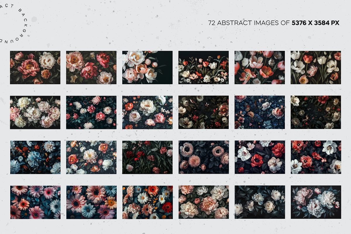 Dark Floral Vintage Wallpaper, a Nature Photo by Lumeno (Photo 3 of 6)