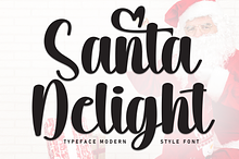 Santa Delight | Script Font