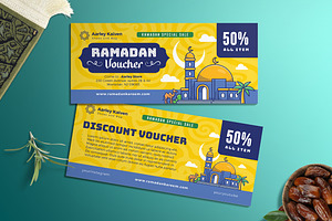 Ramadan Voucher, a Card Template by Aarley Kaiven