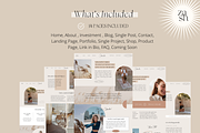 Claudia Boho Showit Website Template, a Templates & Theme by Studio Zash (Thumbnail 4 of 10)