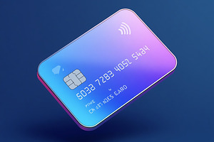 3D Credit Card Illustration, a Business Photo by microtasker