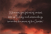 Maurichia, a Script Font by Pustudio (Thumbnail 8 of 9)