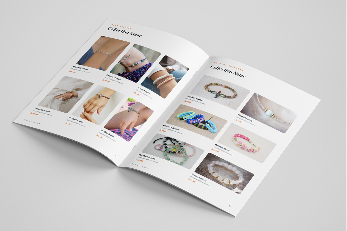 Product Catalog Template for Canva, a Brochure Template by Meenom Templates (Photo 7 of 12)