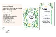 Botanical Wedding Invitation Suite, a Stationery Template by Little Creative Scribbles (Thumbnail 2 of 7)