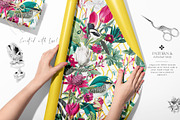 Tropical Glam, Luxury Tropical Print, a Pattern Graphic by TSTUDIO (Thumbnail 7 of 12)