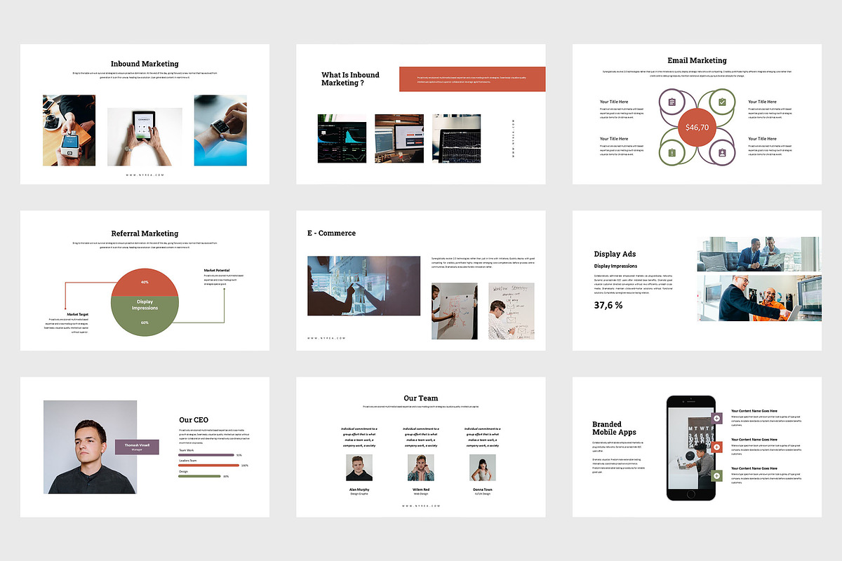 Curam : Digital Kit Powerpoint, a Presentation Template by Punkl Camp (Photo 3 of 9)