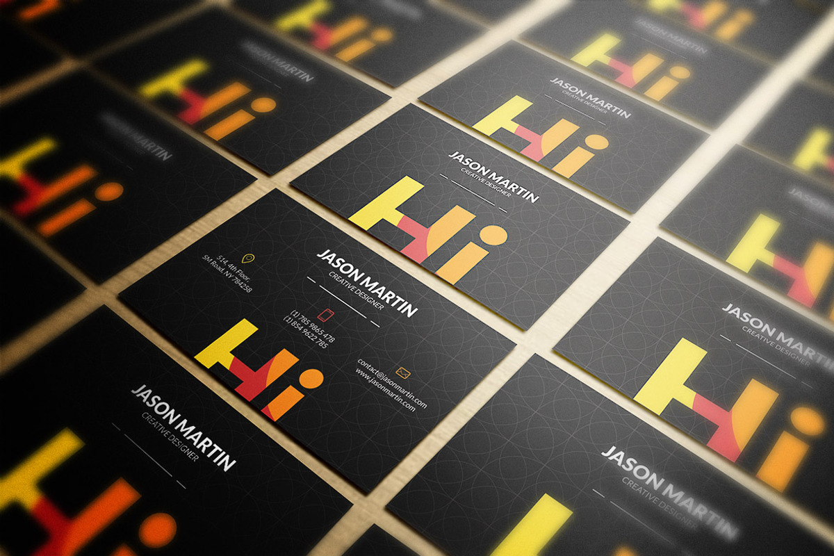 Creative Business Card, a Business Card Template by bouncy (Photo 2 of 3)