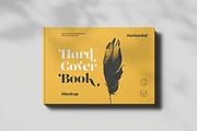 Hard Cover Horizontal Book Mock-up, an Advertising Mockup by zippypixelstudio (Thumbnail 10 of 14)