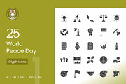 25 World Peace Day Icons, an Icon by IconBunny (Thumbnail 1 of 2)