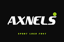 Axnels | Sport Logo Font