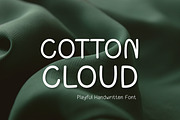 Handwritten Font – Cotton Cloud, a Handwritten Font by ZoloDesignHub (Thumbnail 1 of 8)