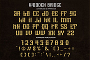 Wooden Bridge - Vintage Display Font, a Serif Font by PutraCetol Studio (Thumbnail 10 of 11)