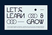 Sogea - Modern Technology Logo Font, a Sans Serif Font by Pandeka Studio (Thumbnail 5 of 9)