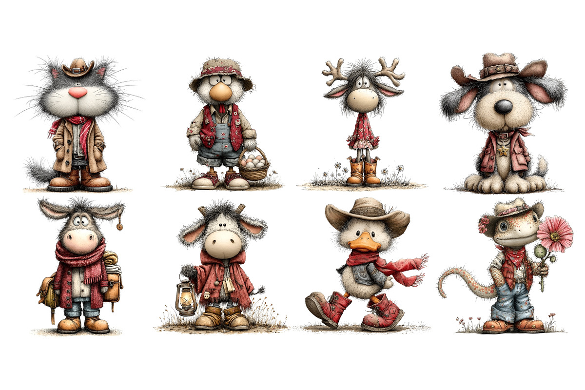 Western Animals PNG Clipart, an Animal Illustration by Nicolle's Colorful Art (Photo 4 of 4)