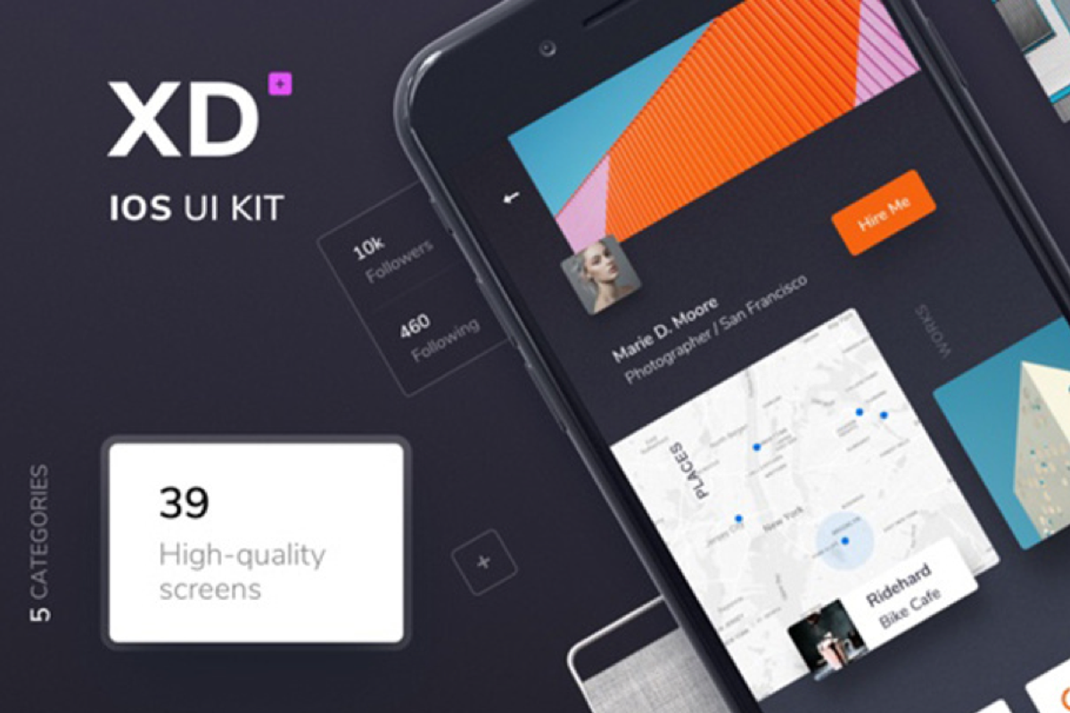 XD UI Kit, a Templates & Theme by UI8 (Photo 1 of 5)