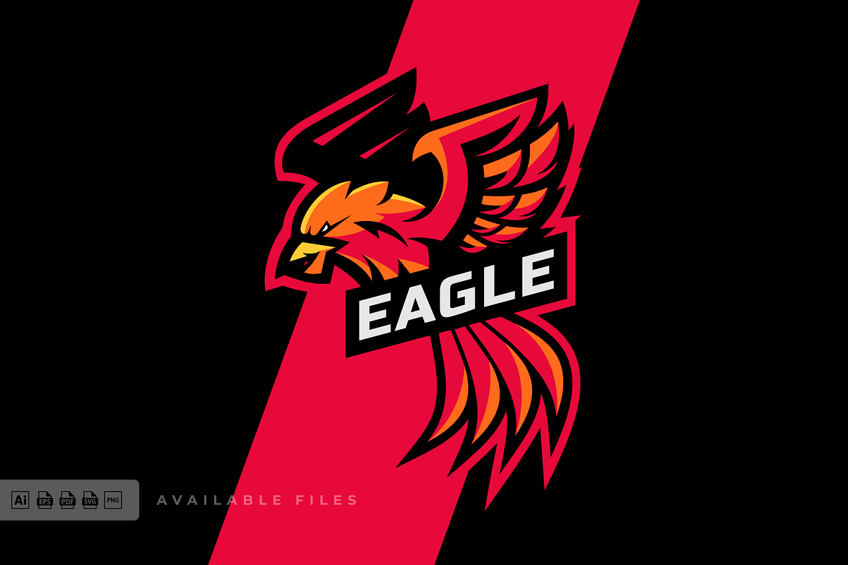 Eagle E- Sport and Sport Logo, a Branding & Logo Template by ivan_artnivora