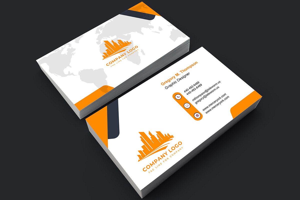 High Quality PSD Visting Card preview 6