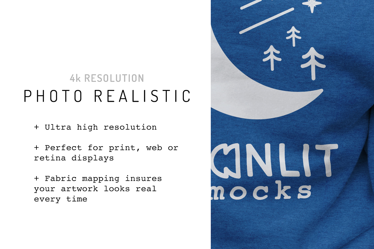 Sweatshirt Hoodie Mockup Bundle, a Hoody Mockup by Moonlit Mocks (Photo 2 of 8)