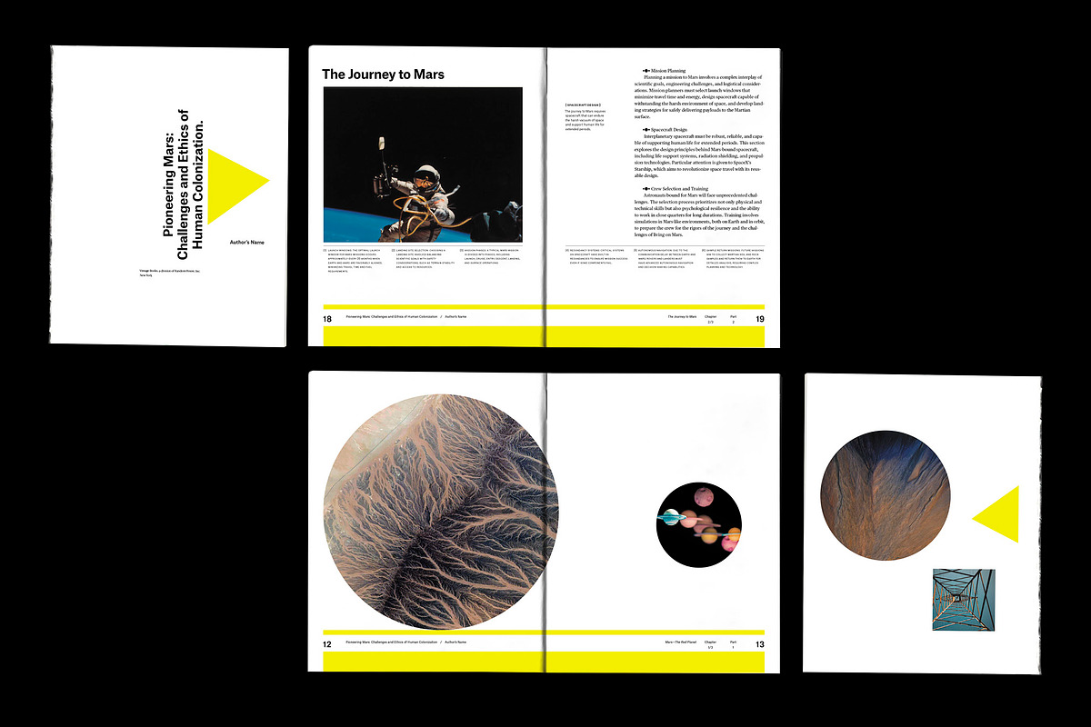 Modern Science InDesign Book 5.5x7" preview 4