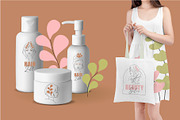 Floral Line Art Beauty Branding Kit, a Branding & Logo Template by Lettering_Logo (Thumbnail 6 of 19)