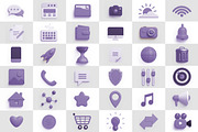 Icons 3D universal pack, an Icon by Sentavio (Thumbnail 4 of 4)