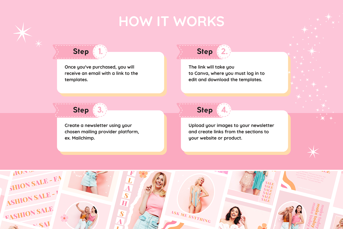 Pastel Peach Instagram Templates, an Email Template by SunshineStudioBoutique (Photo 9 of 9)